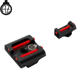 Walther PDP miras baixas com fibra ótica | tipo B