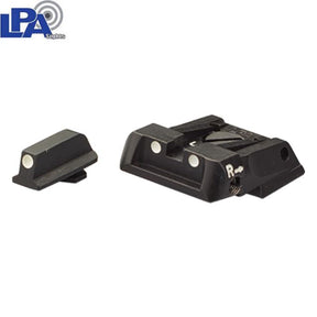 Walther Q4 SF OR & Q5 Match SF miras ajustáveis | com pontos brancos