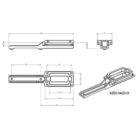 Adaptador para Infiray PS II ZZr | base Blaser