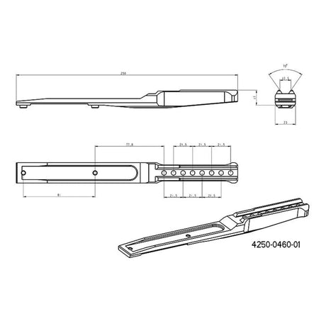 Adaptador para Thermtec Vidar 660 | base Blaser
