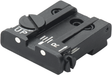 Alça de mira ajustável para Glock [G17 G19 G26 & other] | pontos brancos