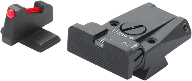 Browning Hi-Power miras ajustáveis | fibra ótica