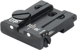 Browning Hi-Power Vigilante alça de mira ajustável | pontos brancos