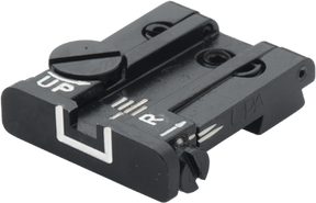 Browning Hi-Power Vigilante alça de mira ajustável | linhas brancas