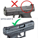 CZ P-10 [P-10C P-10F P-10S] montagem para mira de ponto vermelho | Shield RMSc footprint