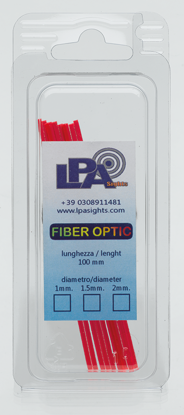 Fibra ótica replacement rod | 1.5mm [vermelho]