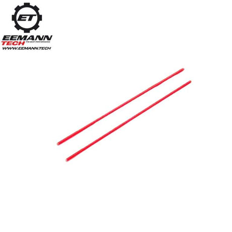 Vareta de substituição de fibra ótica | 2 pcs - Red 1.0 mm