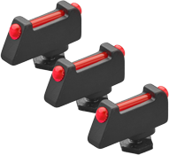 Glock [G17 G19 G26 & other] massa de mira | fibra ótica