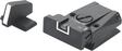 H&K P7 miras ajustáveis | linhas brancas
