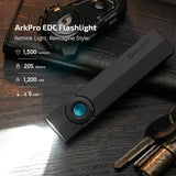 Olight ArkPro | lanterna EDC plana 4-em-1 | 1.500 lm