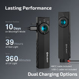 Olight ArkPro Lite | lanterna EDC plana 3-em-1 | 1.200 lm