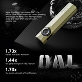 Olight ArkPro Ultra | lanterna EDC plana 4-em-1 | 1.700 lm - Olive Green