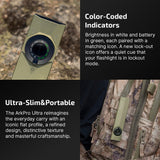 Olight ArkPro Ultra | lanterna EDC plana 4-em-1 | 1.700 lm - Olive Green