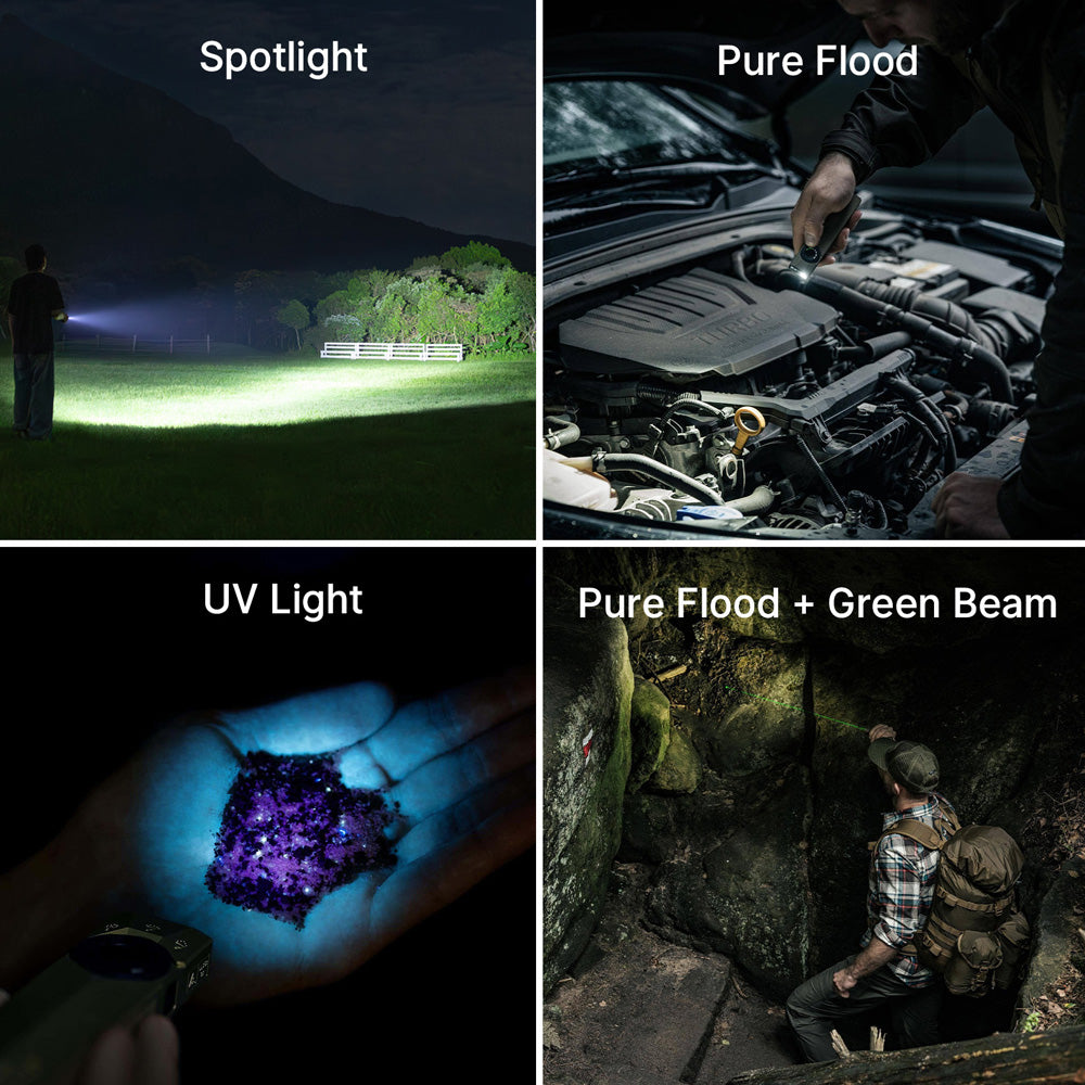 Olight ArkPro Ultra | lanterna EDC plana 4-em-1 | 1.700 lm - Olive Green