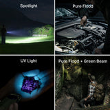 Olight ArkPro Ultra | lanterna EDC plana 4-em-1 | 1.700 lm - Olive Green
