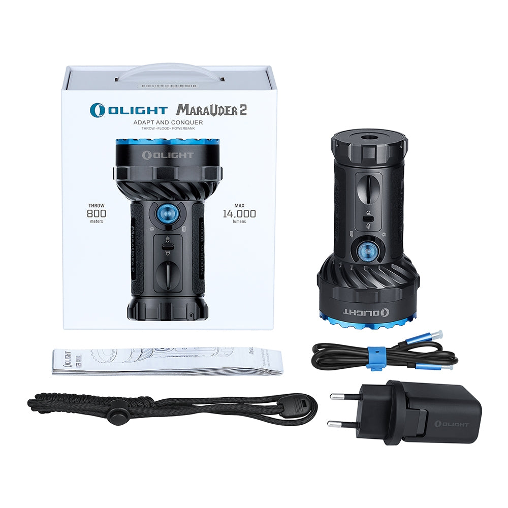 Olight Marauder 2 | lanterna recarregável ultra potente | 14.000 lm