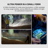 Olight Oclip Ultra | lanterna EDC 3 em 1 com clip | 530 lm - Olive Green
