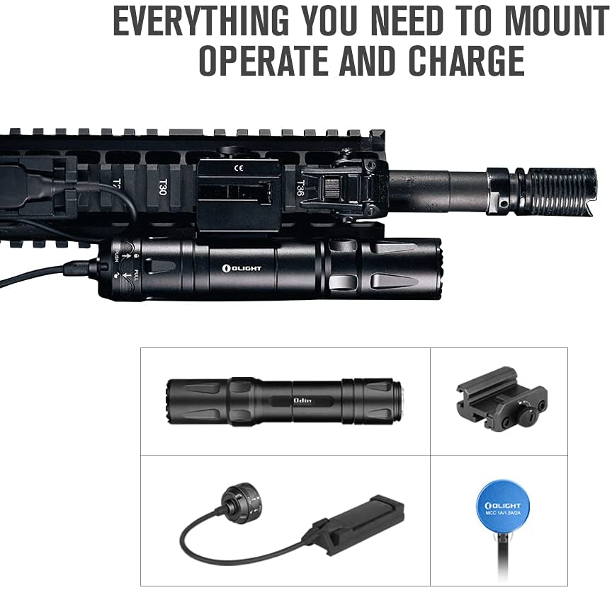 Olight Odin | luz para espingarda | 2.000 lm