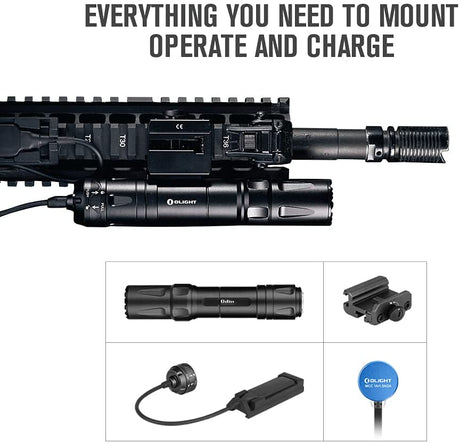 Olight Odin | luz para espingarda | 2.000 lm