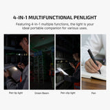 Olight O’Pen 3 | caneta-lanterna multifuncional | 120 lm + laser verde - Preto