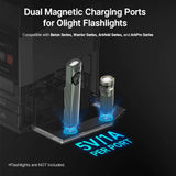 Olight Ostation 2 Pro | carregador inteligente de pilhas AA/AAA | 3-em-1