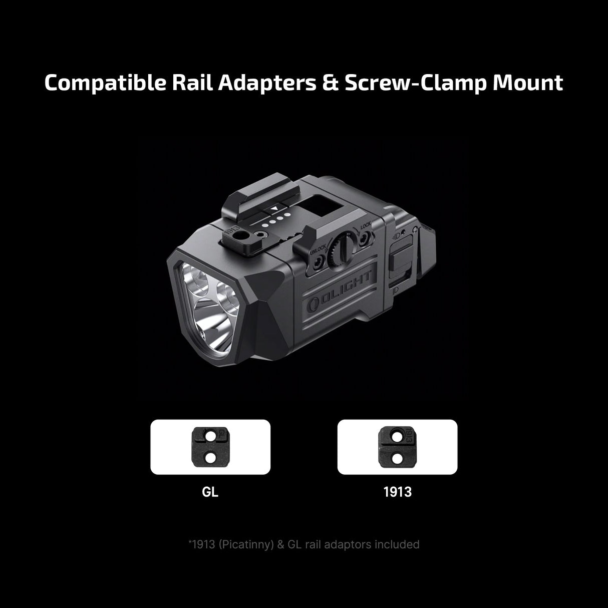 Olight PL X | lanterna para pistola | 1.200 lm