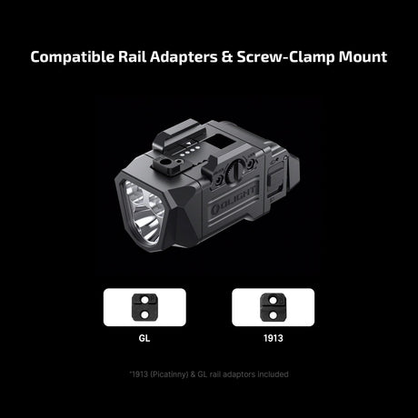Olight PL X | lanterna para pistola | 1.200 lm