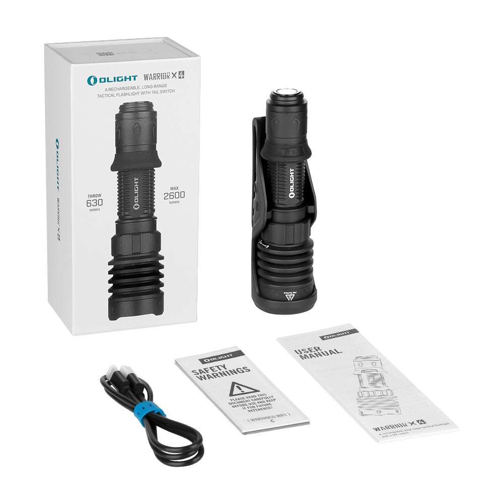 Olight Warrior X 4 | lanterna tática | 2.600 lm
