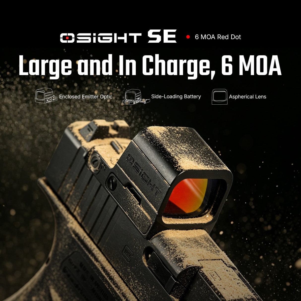 Osight SE [vermelho] | 6 MOA