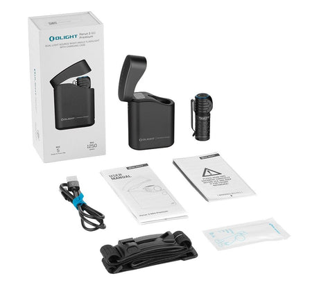 Olight Perun 3 Mini Premium | lanterna frontal recarregável | 1.250 lm