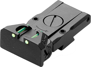 Remington 1911 R1 alça de mira ajustável | fibra ótica