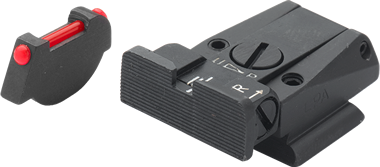 Ruger P85 & P89 miras ajustáveis | fibra ótica