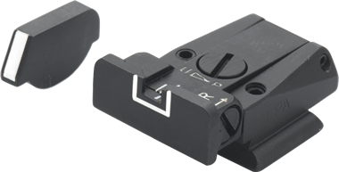 Ruger P85 & P89 miras ajustáveis | linhas brancas