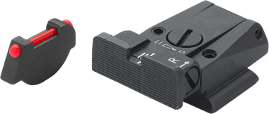 Ruger P91 - P97 miras ajustáveis | fibra ótica