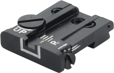 Sig [P220 P225 P226 P227 P229 P320] alça de mira ajustável | linhas brancas