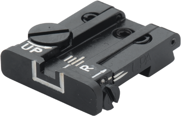 Sig [P220 P225 P226 P227 P229 P320] alça de mira ajustável | linhas brancas