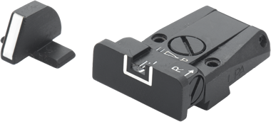 Sig [P220 P225 P226 P227 P229 P320] miras ajustáveis | linhas brancas