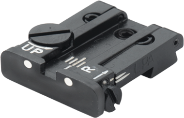 Sig P226 LDC alça de mira ajustável | pontos brancos