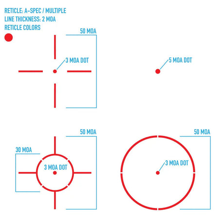 Sightmark Ultra Shot A-Spec Reflex Sight mira de ponto vermelho