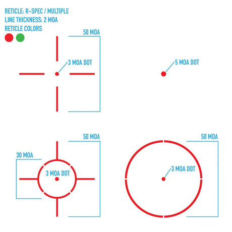 Sightmark Ultra Shot R-Spec Reflex Sight mira de ponto vermelho