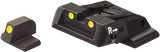Smith & Wesson M&P miras ajustáveis | pontos luminescentes