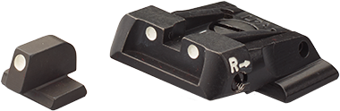 Smith & Wesson M&P miras ajustáveis | pontos brancos