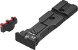 Smith & Wesson revolver [686 629 19 66 586 & other] mira de ponto vermelho ready miras ajustáveis | fibra ótica
