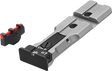 Smith & Wesson revolver [686 629 19 66 586 & other] mira de ponto vermelho ready miras ajustáveis | fibra ótica