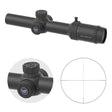 Vector Optics Forester 1-8x24 luneta SFP com fibra ótica para carabina