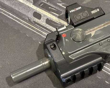 Vz 61 Skorpion montagem para mira de ponto vermelho with Picatinny / M-Lok | Holosun K-series footprint