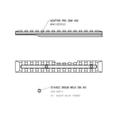 Brno ZKM 452, ZKM 456 picatinny rail [16mm] JK-N